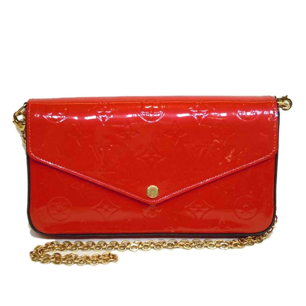 Louis Vuitton Pochette Felicie Pouch Cerise Red